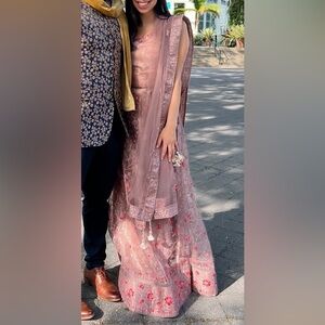 Elegant Pink Lehenga